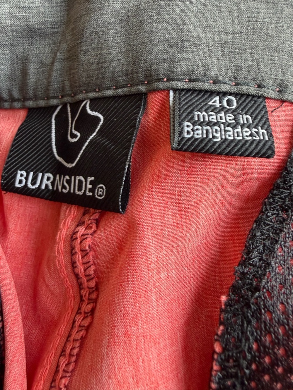 NWT Burnside Hybrid Series 40x20 Men’s Walkshort Boardshort Performance Stretch - Picture 8 of 9